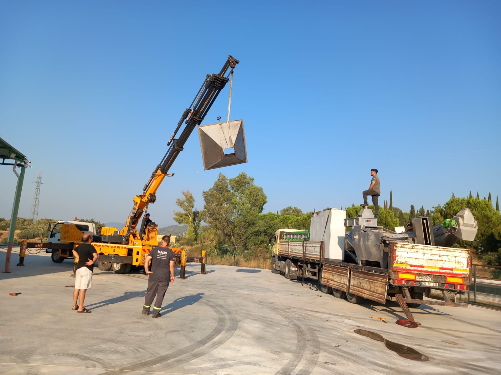 Sepetli Vinçle Güvenli Çalışma Teknikleri